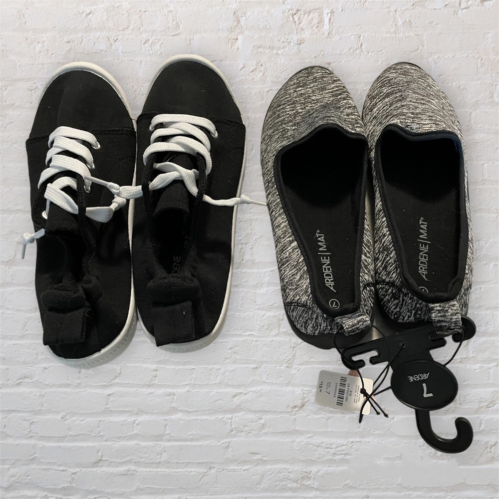 2 PAIRS of Ardene shoes, size 7